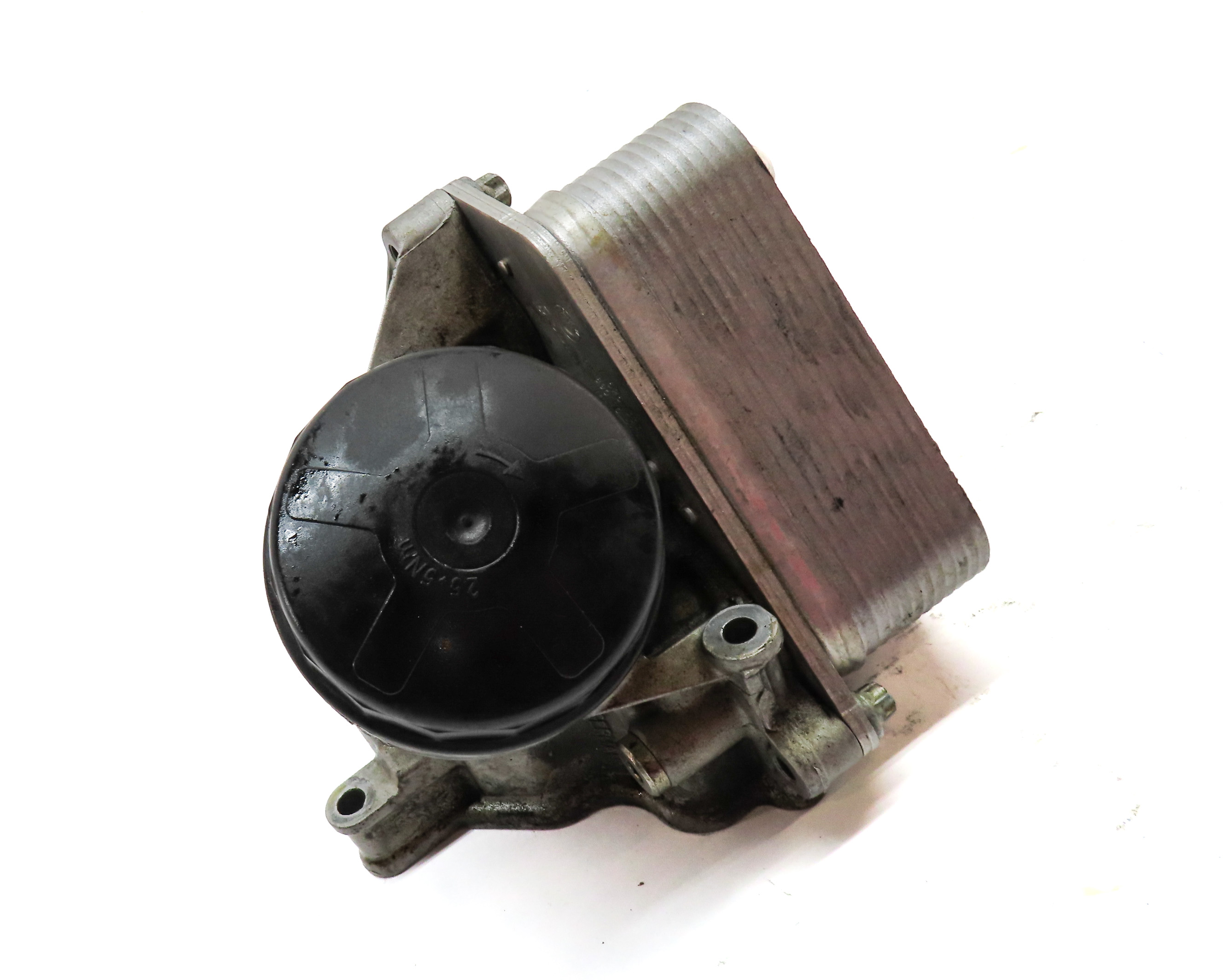 2017 BMW X3 (F25) 2.0L (N20) ENGINE MOTOR OIL FLUID FILTER HOUSING w/ OIL COOLER — exact item pictured